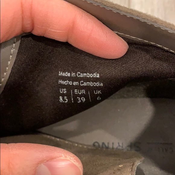 CALL IT SPRING Gray anke boots (high heel) 8.5 US - Picture 3 of 7